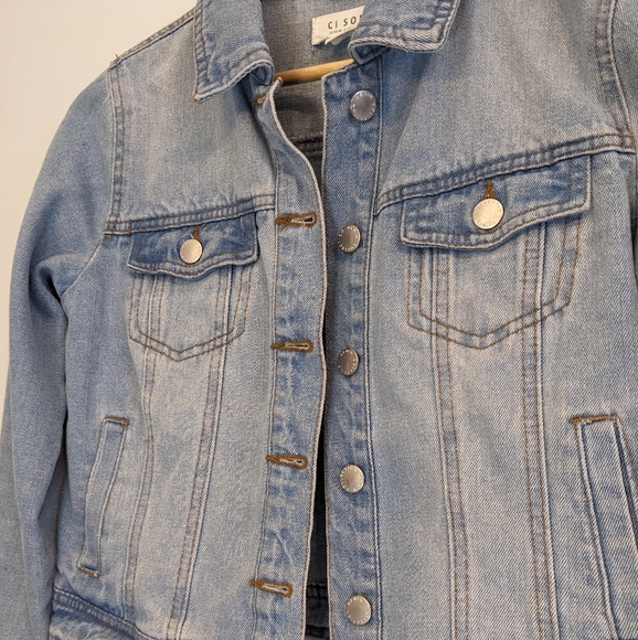 Ci Sono Denim Jacket, Size Small, Excellent Condition - Picture 2 of 8